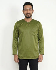 PLAIN BELANGA TOP (OLIVE)