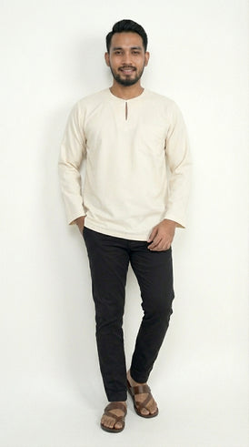 PLAIN BELANGA TOP (PEARL)