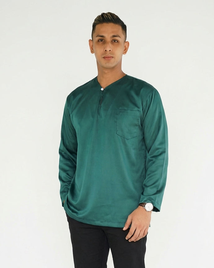 PLAIN BELANGA TOP (EMERALD)