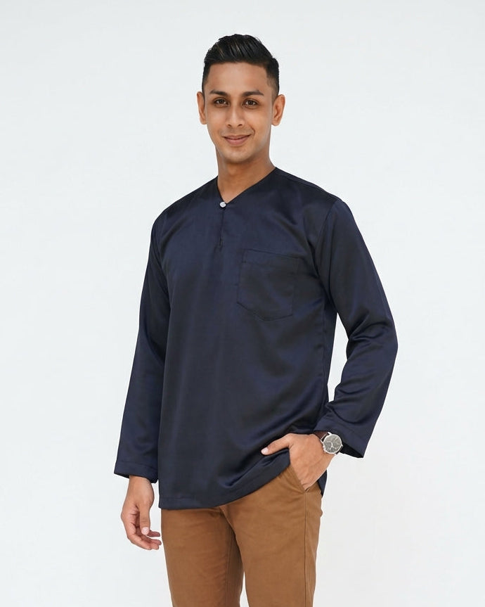 PLAIN BELANGA TOP (BLACK)