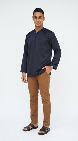 PLAIN BELANGA TOP (BLACK)